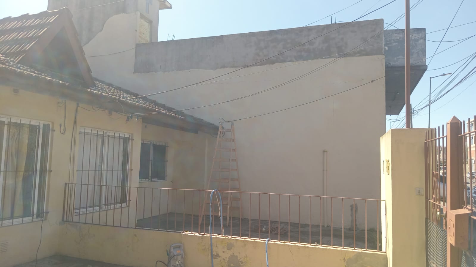 Pintura exterior de fachadas